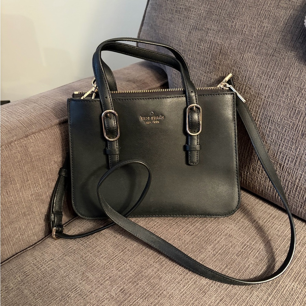 Kate Spade Black Leather Handbag